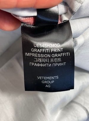 Vetements Graffiti Print Shirt, photo 12