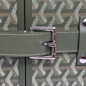 Goyard Limited Edition Hand Painted Numbered Bourget PM Cabin Trolley Suitcase（写真12）