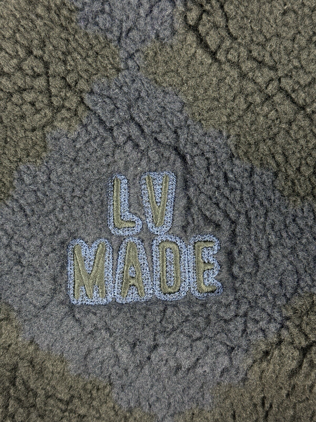 Louis Vuitton x Nigo Jacquard Damier Fleece Navy Blouson, photo 5