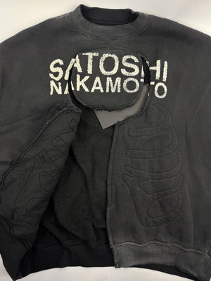 Satoshi Nakamoto Bone Crewneck Sweater، الصورة 9