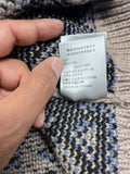 Dior Cactus Jack Travis Scott Cashmere Brown Navy Black Knitted Vest، الصورة 9