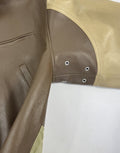 Bottega Veneta Soft Leather Jacket With Shearling Removable Collar، الصورة 7
