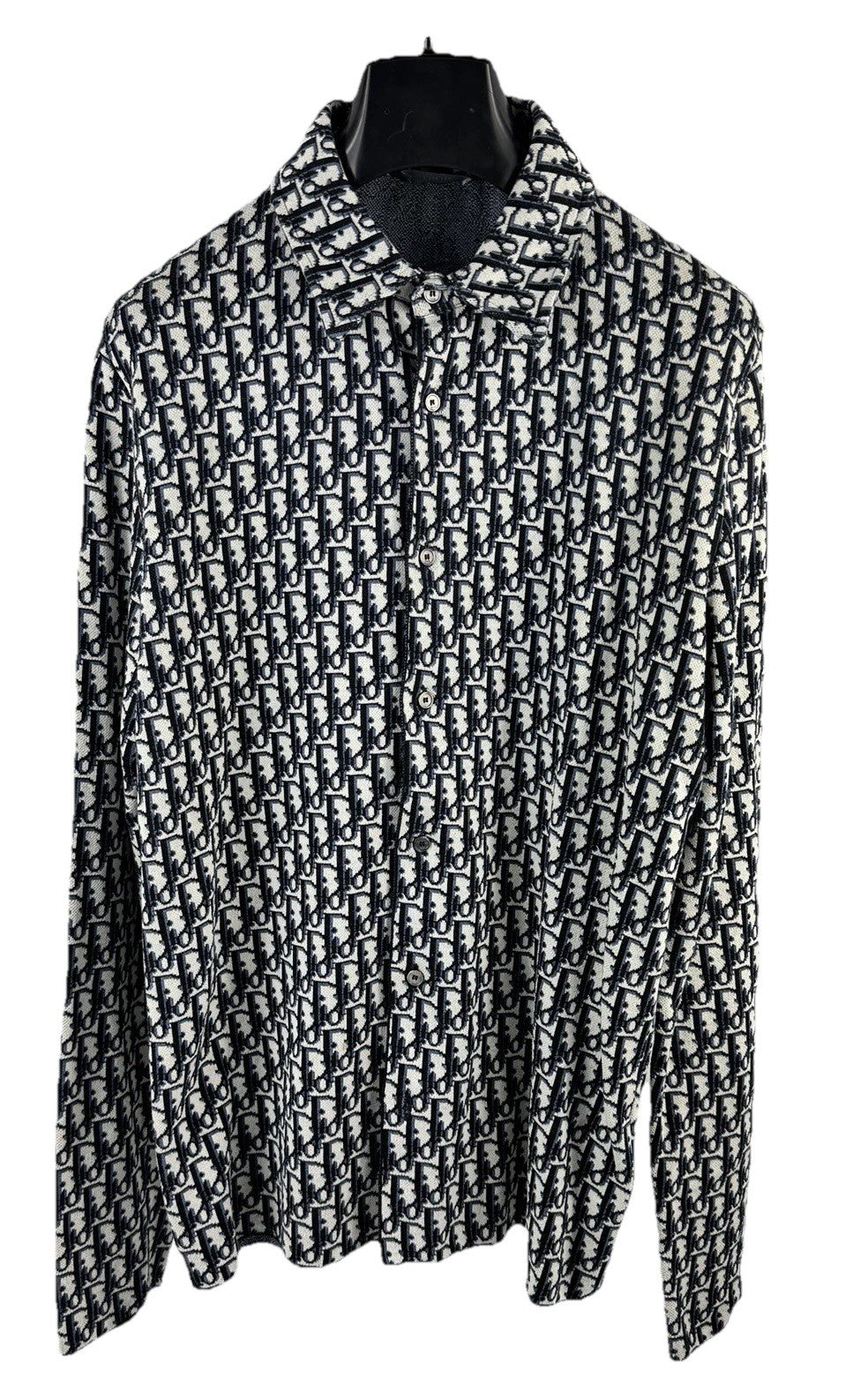Dior Oblique Print Button Down Shirt, photo 1