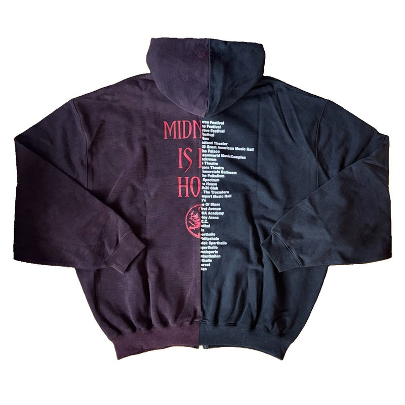 Vetements x Cradle Of Filth Oversized Panned Zip Hoodie, photo 2