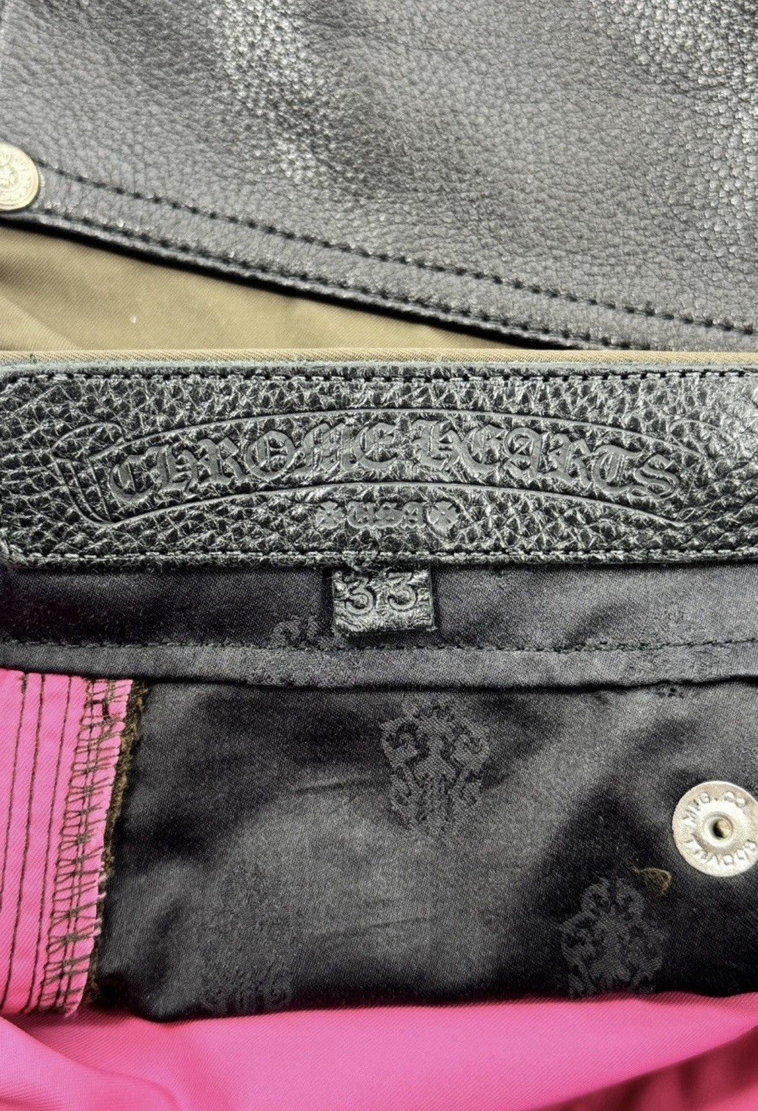 Chrome Hearts 1 of 1 Nylon Cross Patch Double Knee Shorts, photo 9