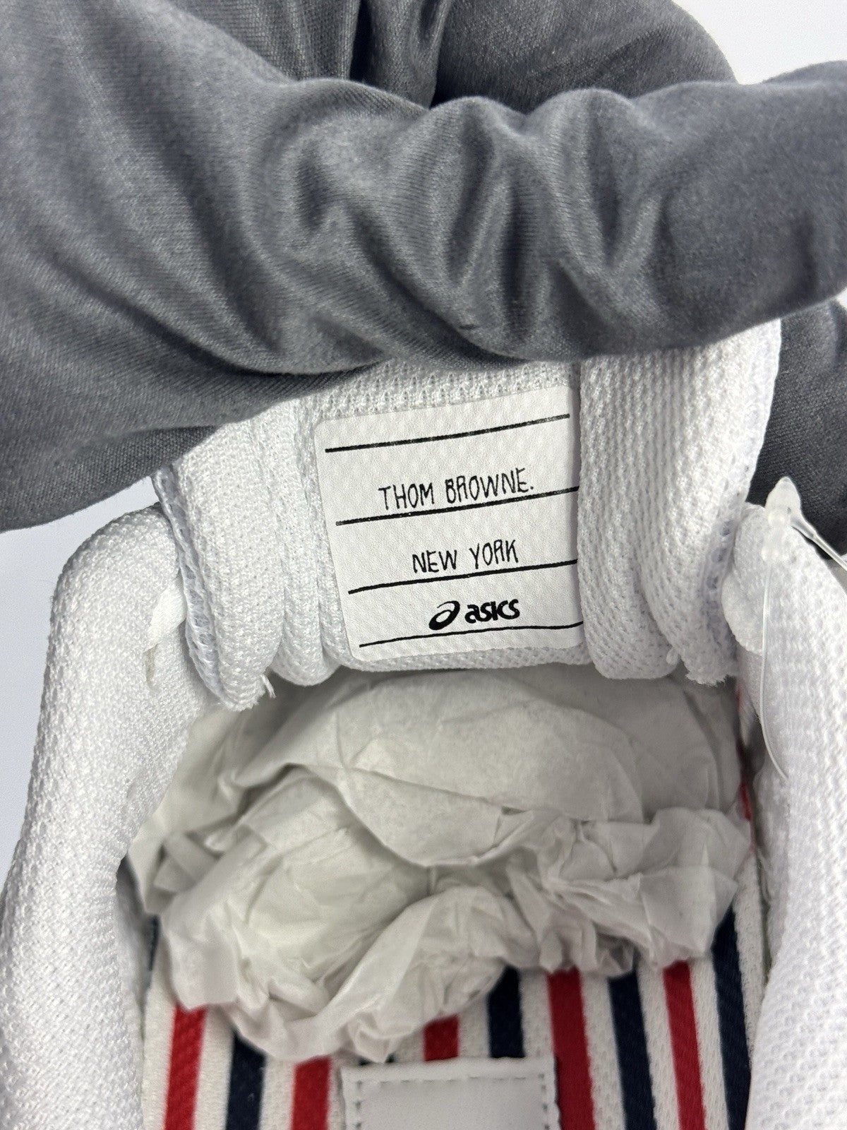 Thom Browne x Asics Gel Kayano 14 White (London Exclusive) Trainers, photo 12