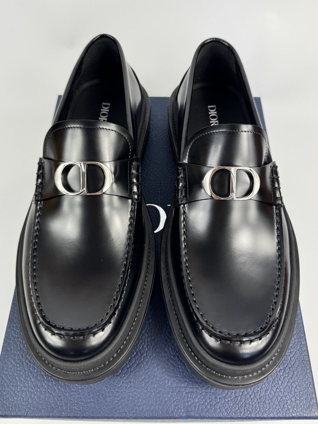 Dior CD Polished Calfskin Loafers, photo 2