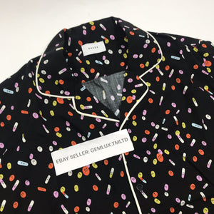 Rhude Multicolour Pill Print Rayon Shirt, photo 3