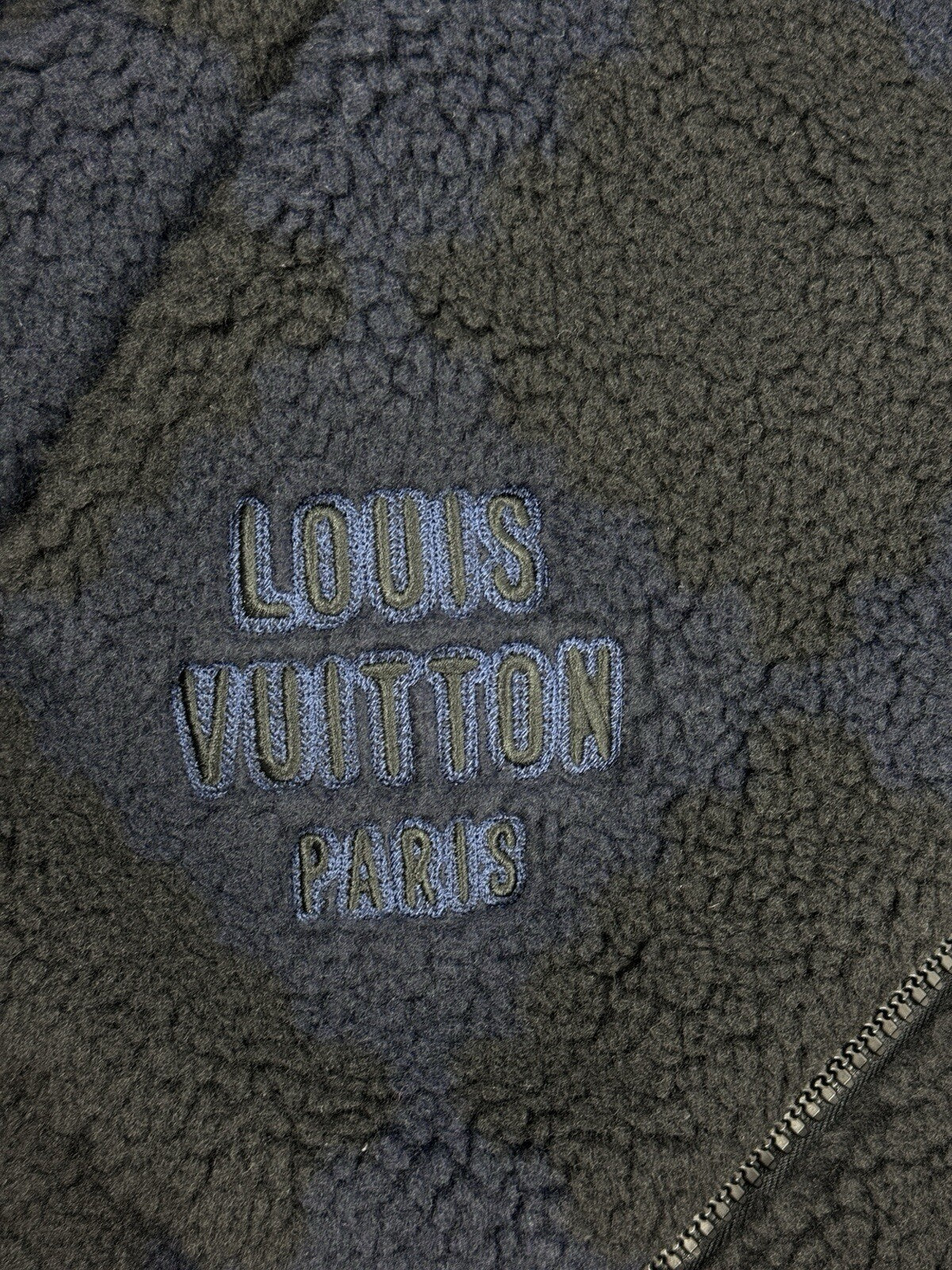Louis Vuitton x Nigo Jacquard Damier Fleece Navy Blouson, photo 4
