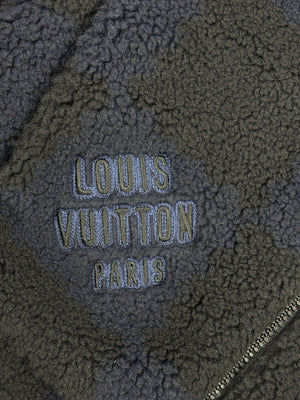 Louis Vuitton x Nigo Jacquard Damier Fleece Navy Blouson（写真4）