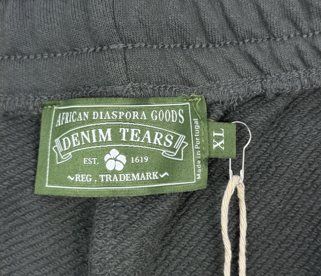 Denim Tears Rhinestone Cotton Wreath Sweatpants, photo 6