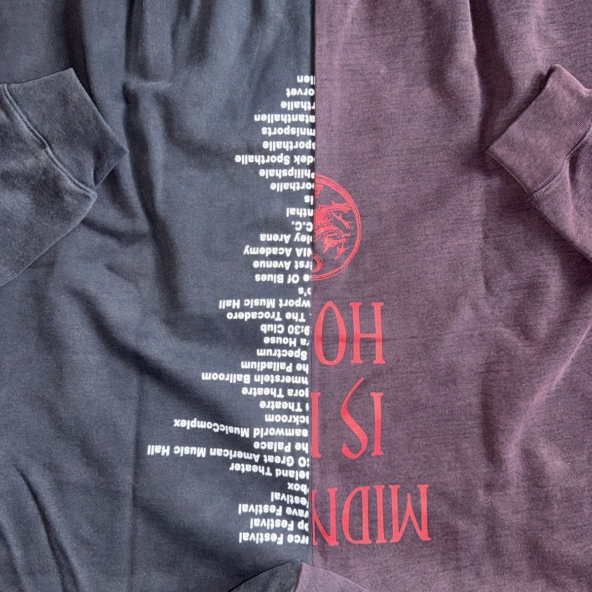 Vetements x Cradle Of Filth Oversized Panned Zip Hoodie, photo 4
