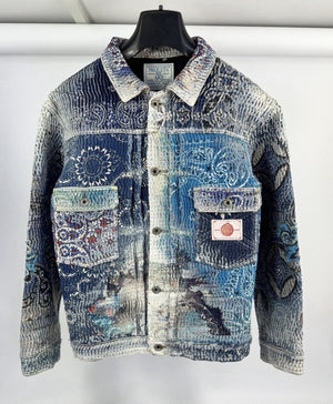 Proleta Re Art Japan #781 Bandana Denim Jacket، الصورة 3