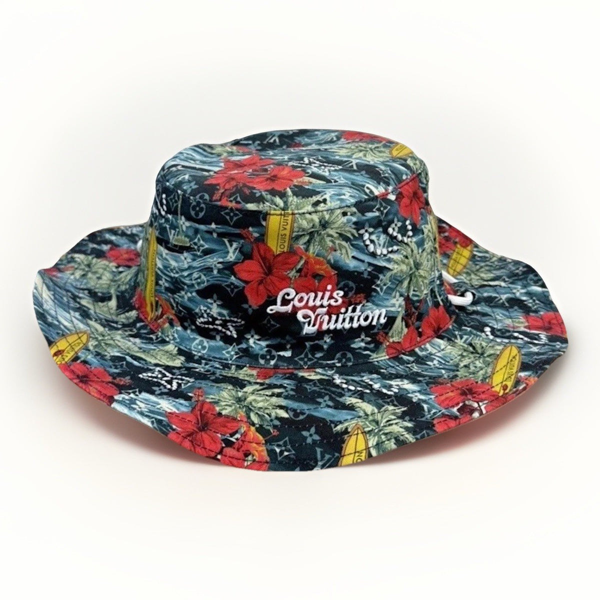 Louis Vuitton x Pharrell Surfin Monogram Explorer Reversible Bucket Hat M7528M, photo 1