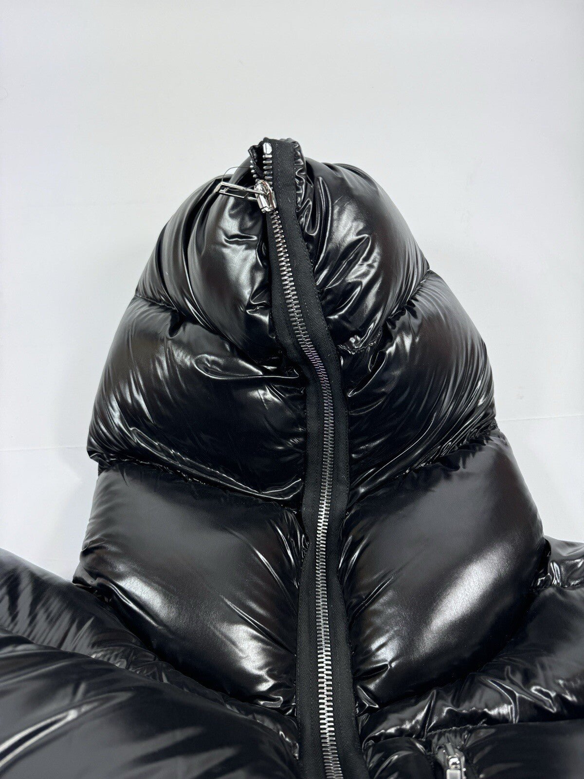 Rick Owens Puffer Jacket With A Full Zip Detail, photo 4