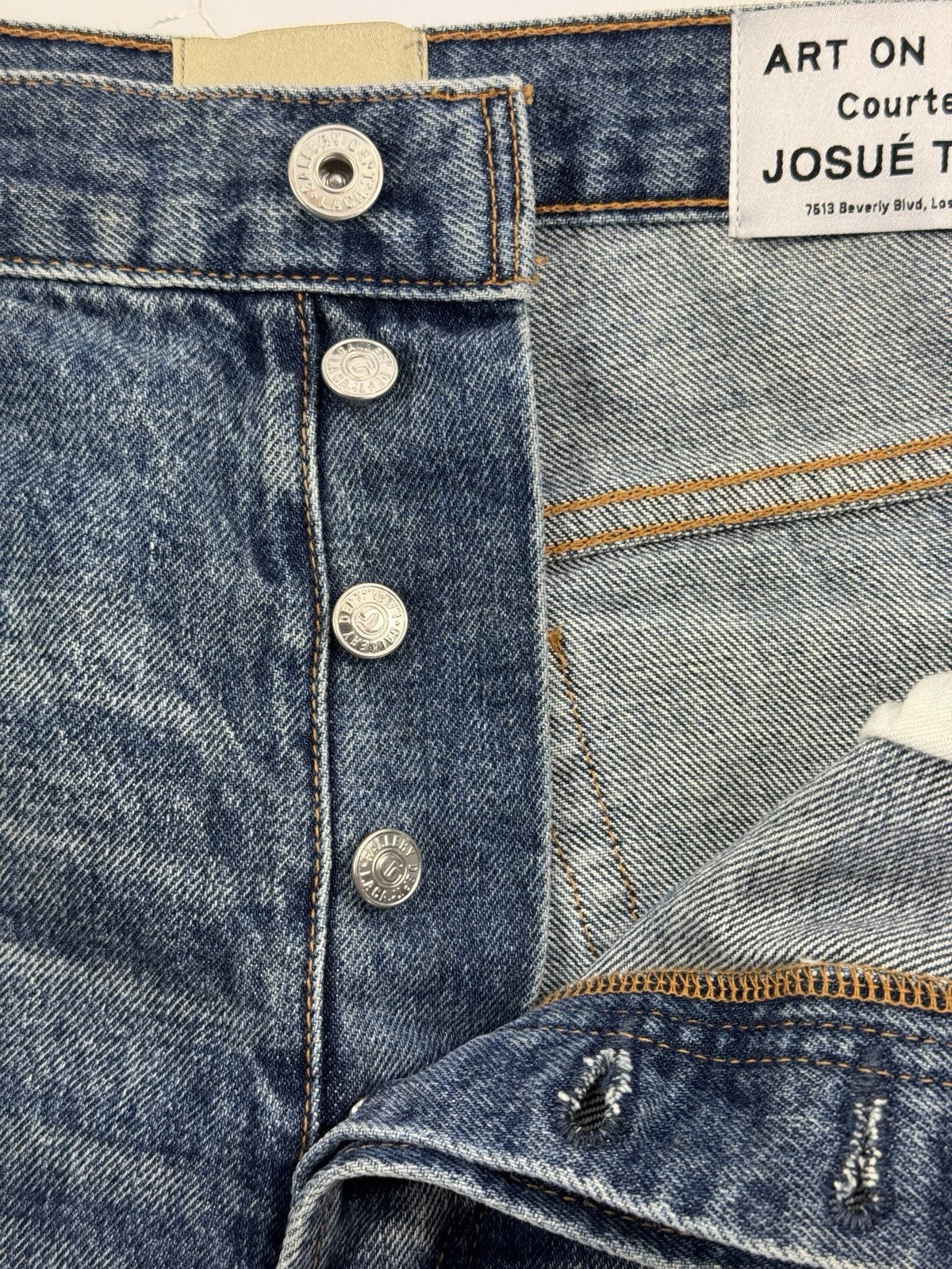 Gallery Dept Distressed Denim Jeans, photo 6