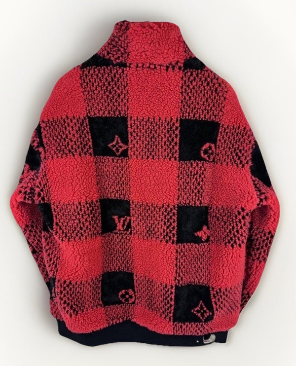 Louis Vuitton Damier Print Fleece Jacket, photo 2