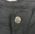 Chrome Hearts Leather Panel Cross Patch Nylon Shorts، الصورة 7