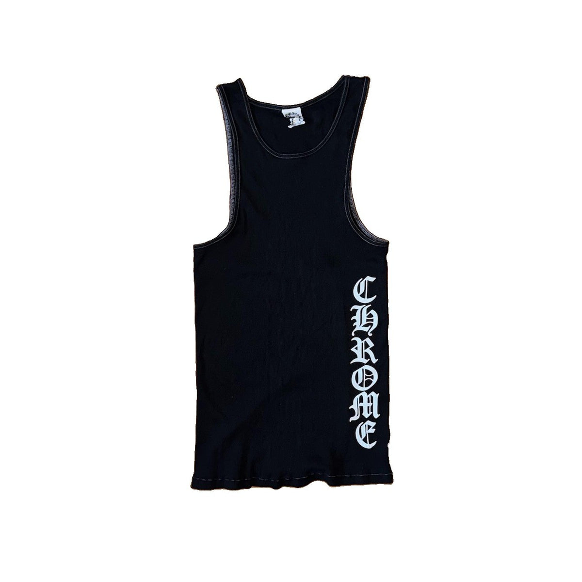Chrome Hearts Logo Print Ribbed Tank Top, photo 1
