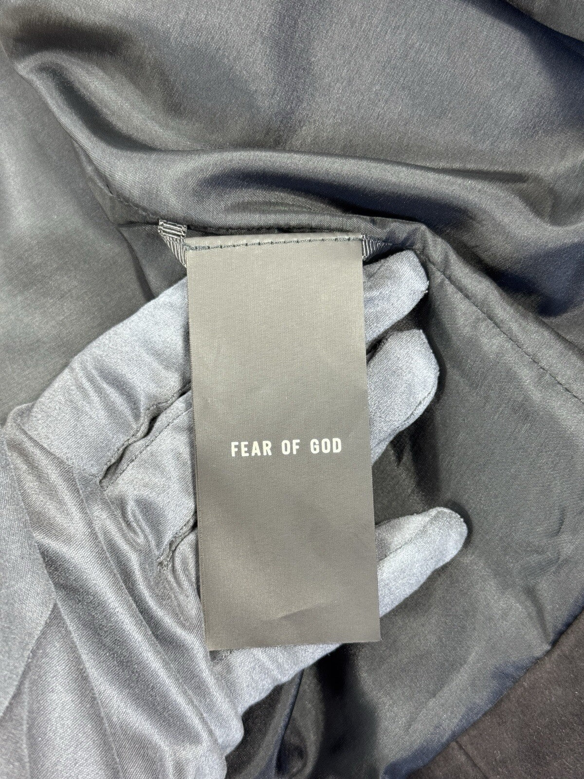 Fear of God Suede Zip Up Jacket, photo 9