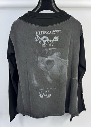 Enfants Riches Deprimes Benny’s Video Assemblage Long Sleeve T-Shirt, photo 4