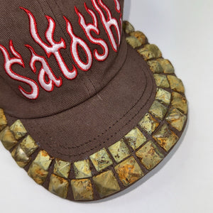 Satoshi Nakamoto Studded Flame Cap, photo 6