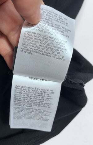 Moncler x Fragment Hiroshi Fujiwara Black Maglia T-Shirt، الصورة 13