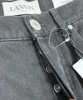 Gallery Dept x Lanvin Black Pantalon Jeans، الصورة 3