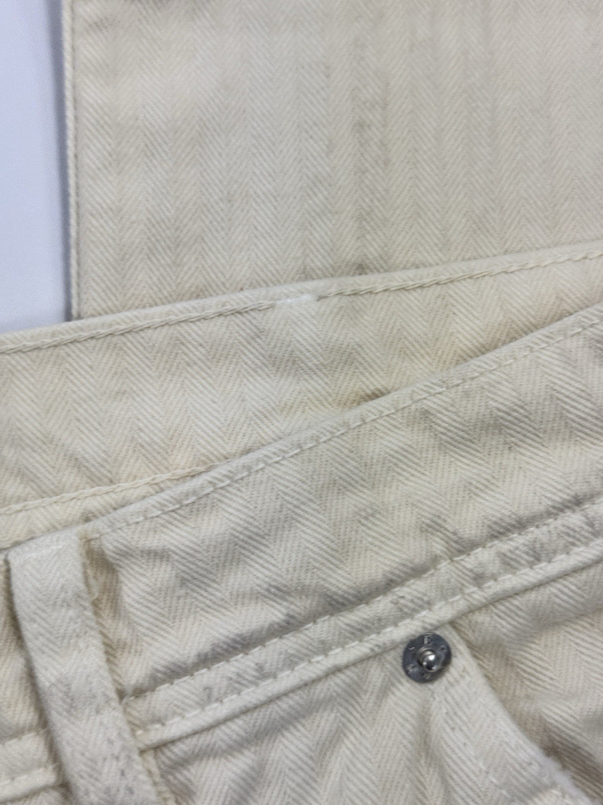 Enfants Riches Deprimes Straight Leg Herringbone Carpenter Pants, photo 6