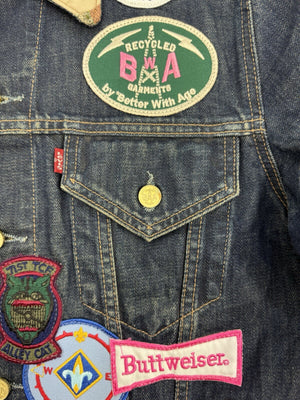 Better With Age Patch Work Denim Jacket, photo 9