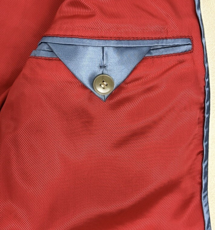 Gucci Deer Oil Distressed Leather Bomber Jacket, photo 6