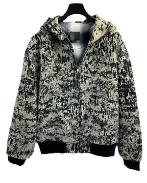 Givenchy x MMW Distressed Oversized Hooded Zip Up Jacket, photo 3