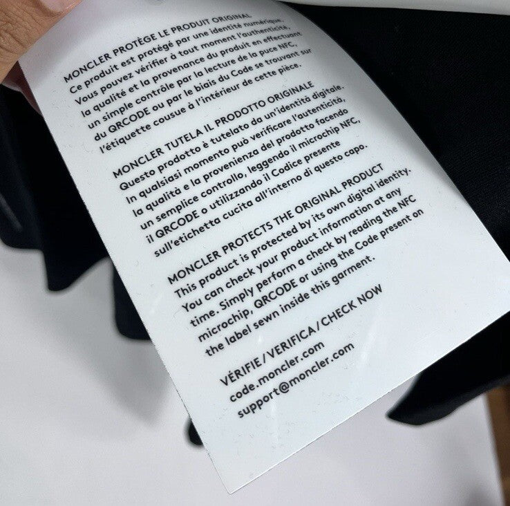 Moncler x Fragment Hiroshi Fujiwara Black Maglia T-Shirt, photo 11