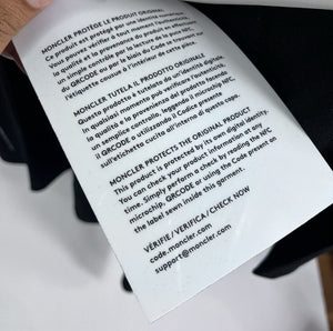 Moncler x Fragment Hiroshi Fujiwara Black Maglia T-Shirt، الصورة 11