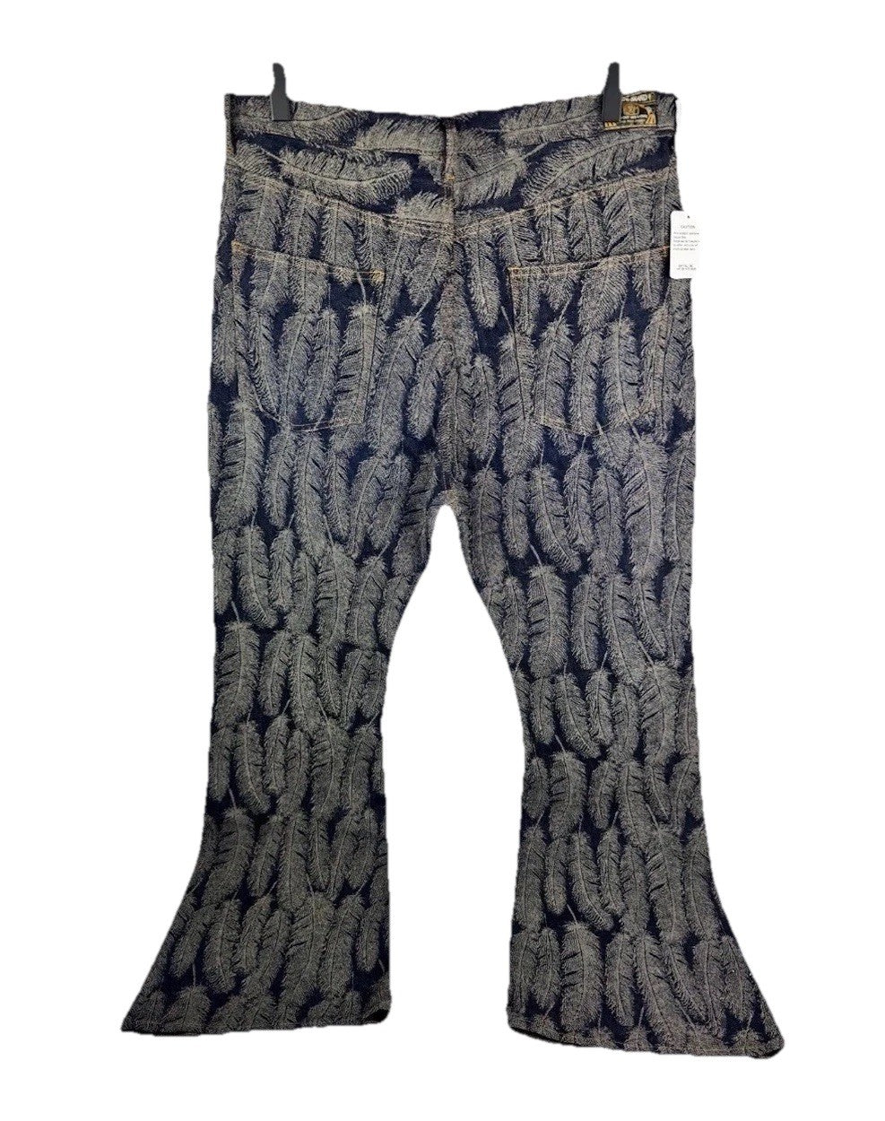 Kapital Magpie Slim Fit Flared Jacquard Jeans, photo 2