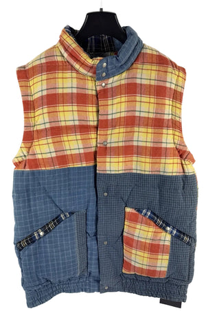 Visvim Goose Down Checked Vest، الصورة 1