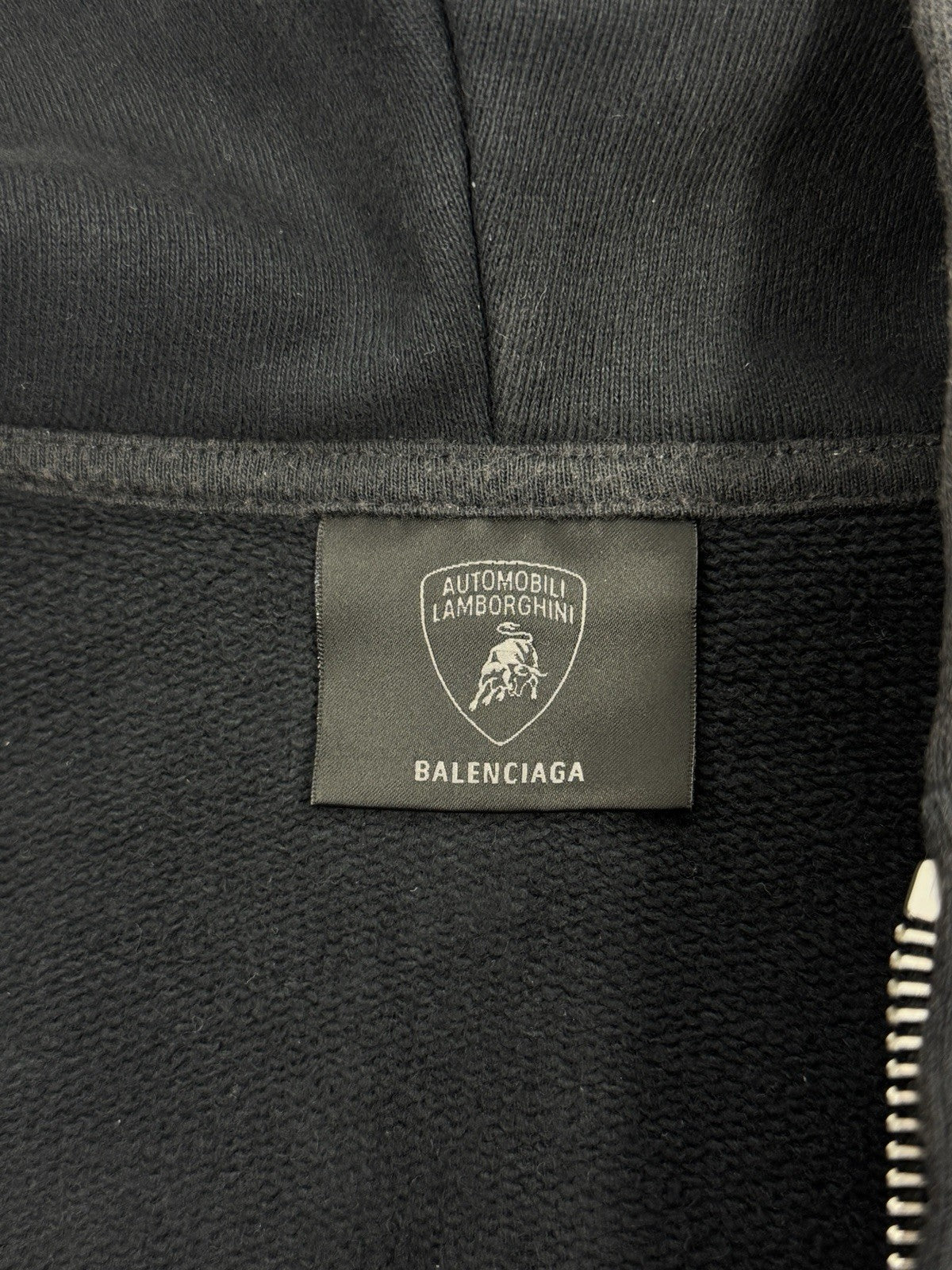 Balenciaga x Lamborghini Graphic Print Zip Up Jumper, photo 7