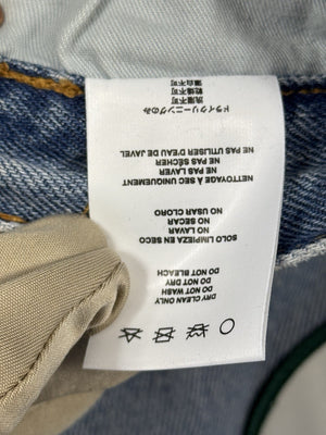 Better With Age Gentlemen’s Triple Wide Long Denim Shorts، الصورة 13