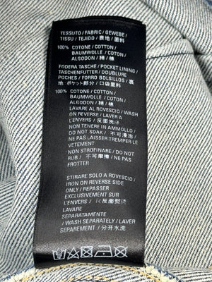 Balenciaga 2 in 1 Raver Japan Denim Jeans / Shorts, photo 16