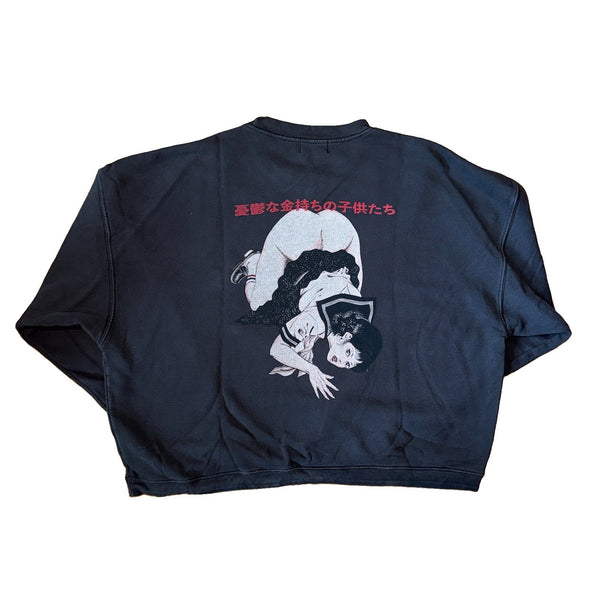 Enfants Riches Deprimes Bad School Girl Oversized Sweater, photo 1