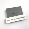 Balenciaga Black Gradient Logo Card Holder, photo 9