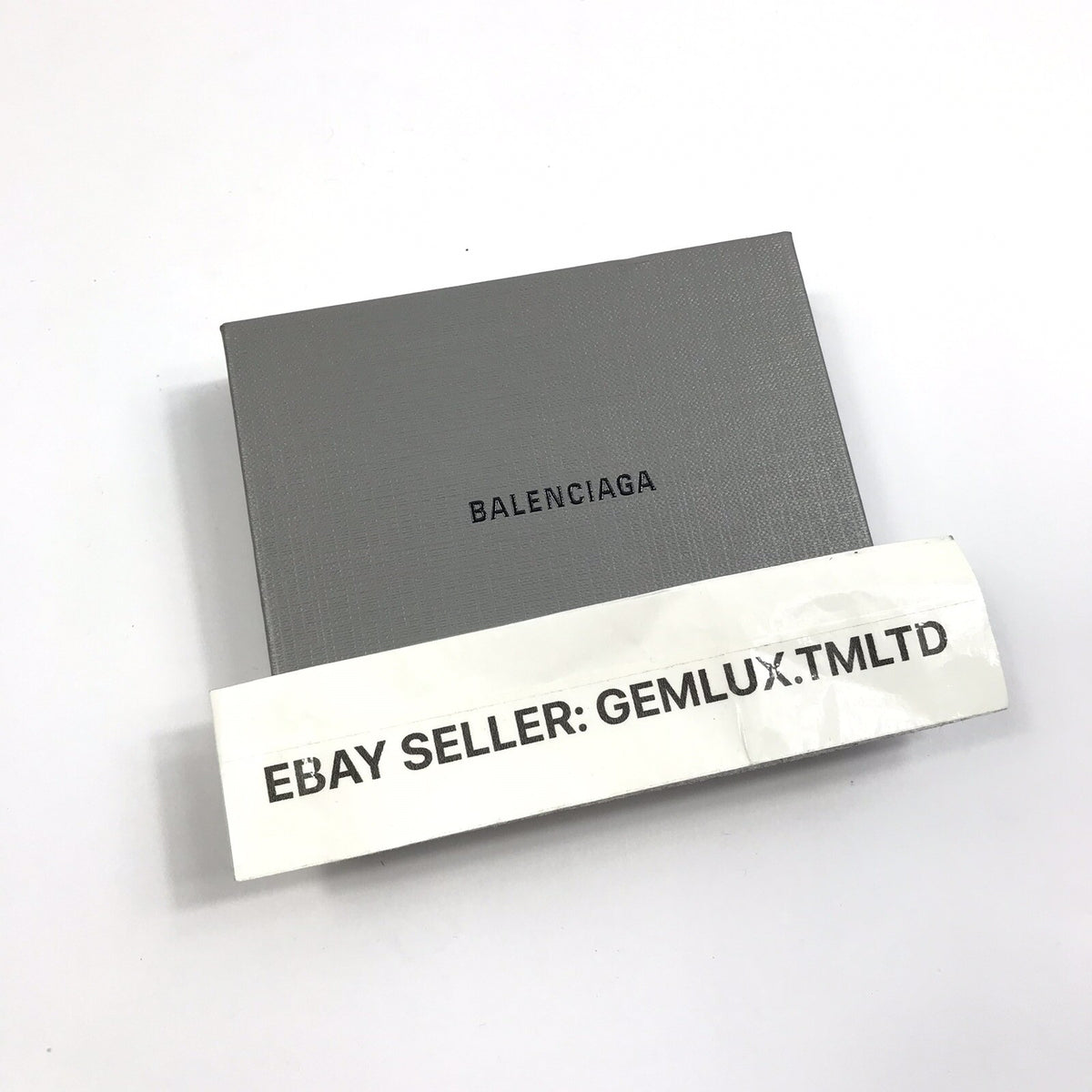 Balenciaga Black Gradient Logo Card Holder, photo 9