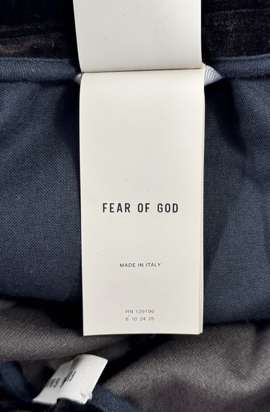 Fear of God Velvet Oversized Track Jacket & Trousers Set, photo 20