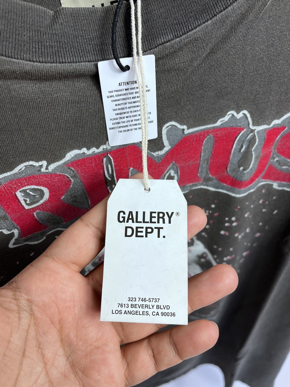 Gallery Dept 1 of 1 Primus 1993 Tour Vintage T-Shirt, photo 8