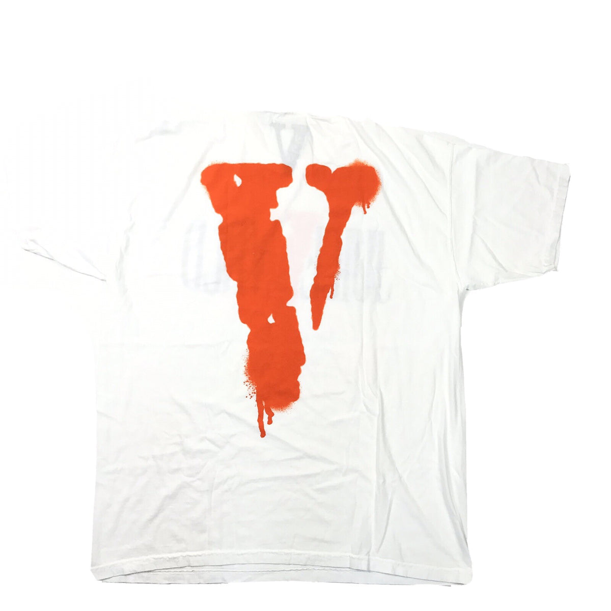 Vlone x Juice WRLD 999 White/Orange Print T-Shirt, photo 2