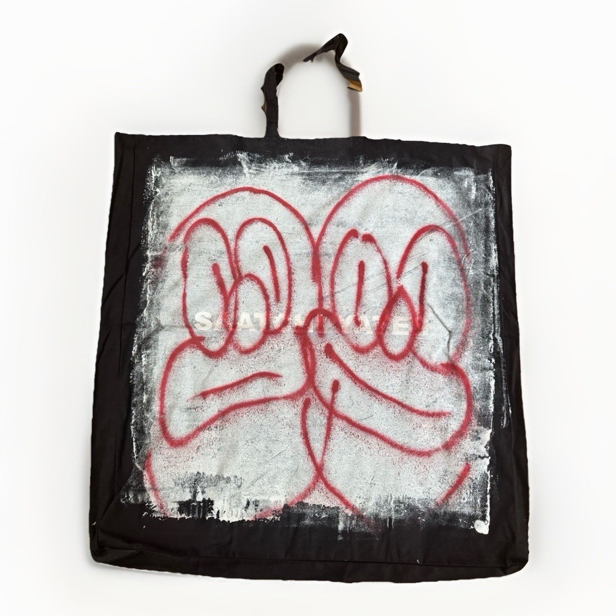 Slawn Hand Painted Spray Graffiti Bag, photo 1