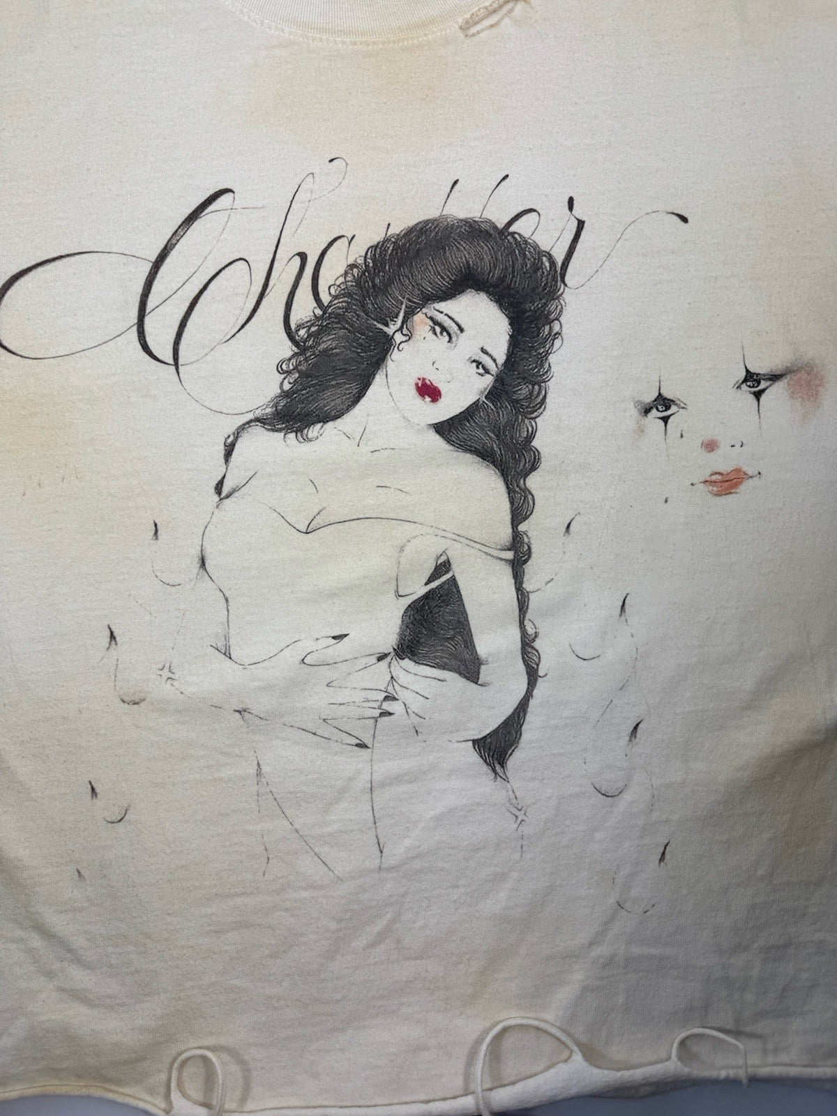 The Sekrit Saint Red Lips Printed T-Shirt, photo 7