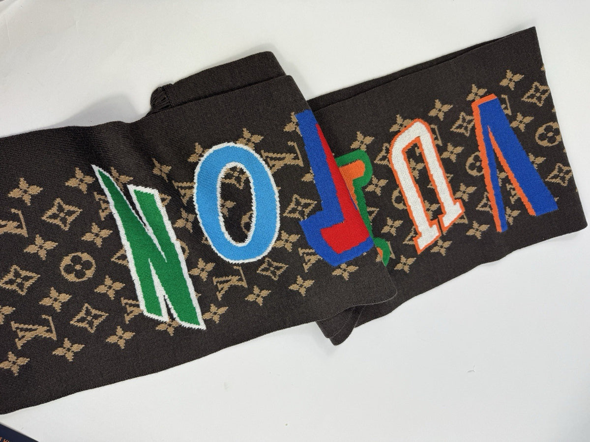 Louis Vuitton by Virgil Abloh x NBA Letter Large Scarf 2020/2021, photo 7