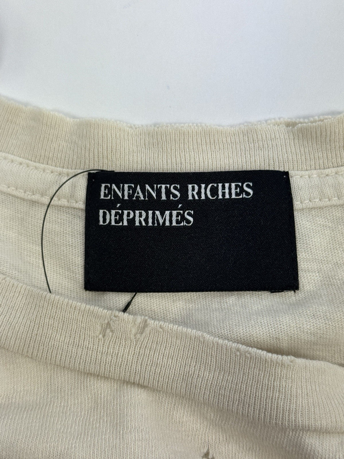 Enfants Riches Deprimes Teenage Stuff Army White T-Shirt, photo 9