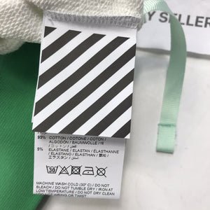 Off-white Woman Embroidered White Green Sweatshirt, photo 6